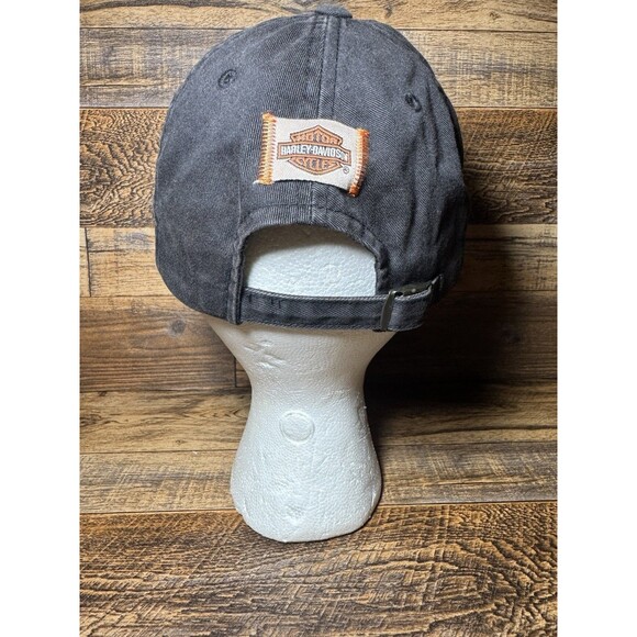 Harley-Davidson Black Baseball Cap “Since 1903” Adjustable Strapback - Picture 3 of 7